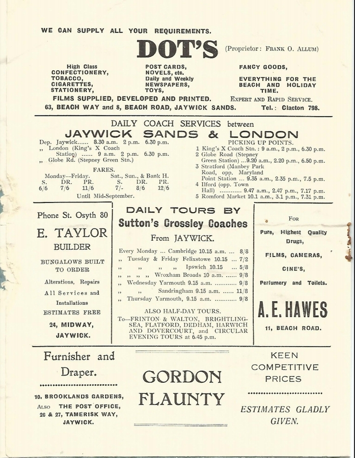 Jaywick Journal, Issue No. 3, page 5